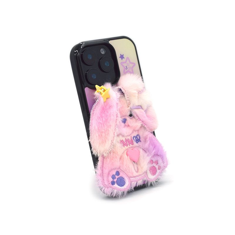 SUN CASE SHY RABBIT MIX SHETBET (GLOSSY BLACK)