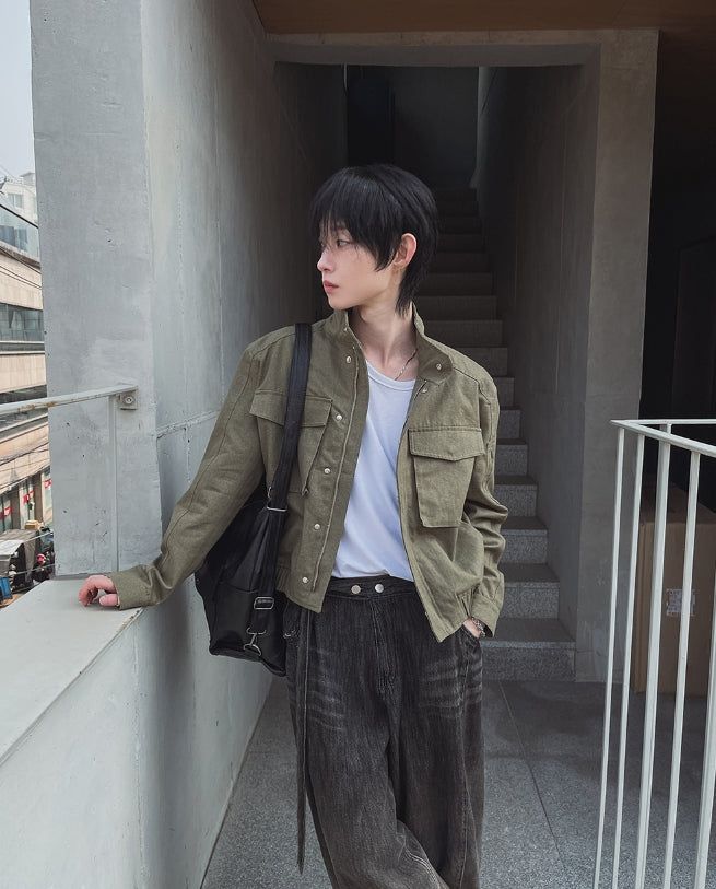 Prody Military Crop Jacket