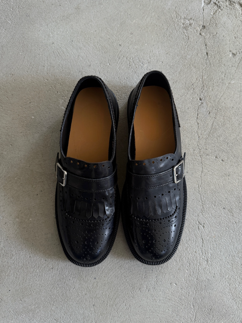 tassel leather loafer