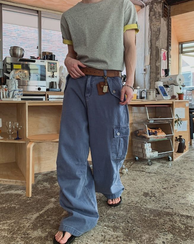 Raiden Washed Flap Cargo Pants