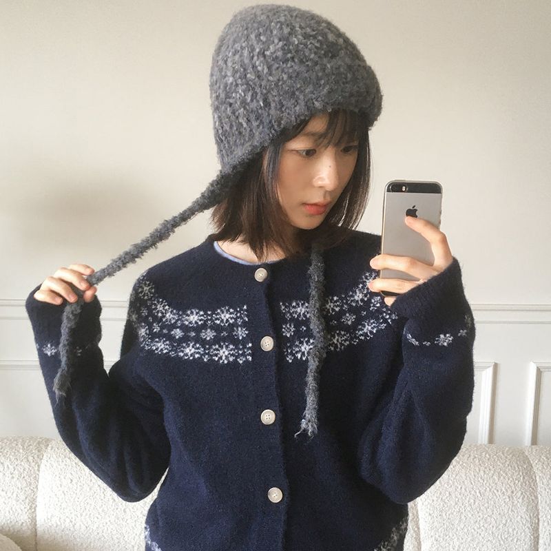 Kune Bokashi Knit Strap Balaclava