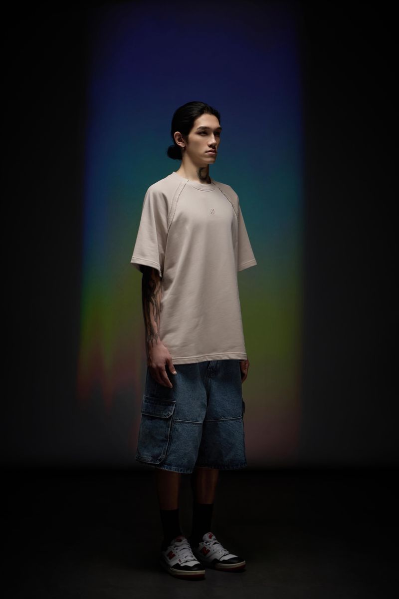 Denim Bermuda Shorts