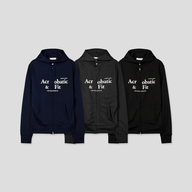 Cro Slim Fit Snap Bijou Hooded Zip-Up 3C