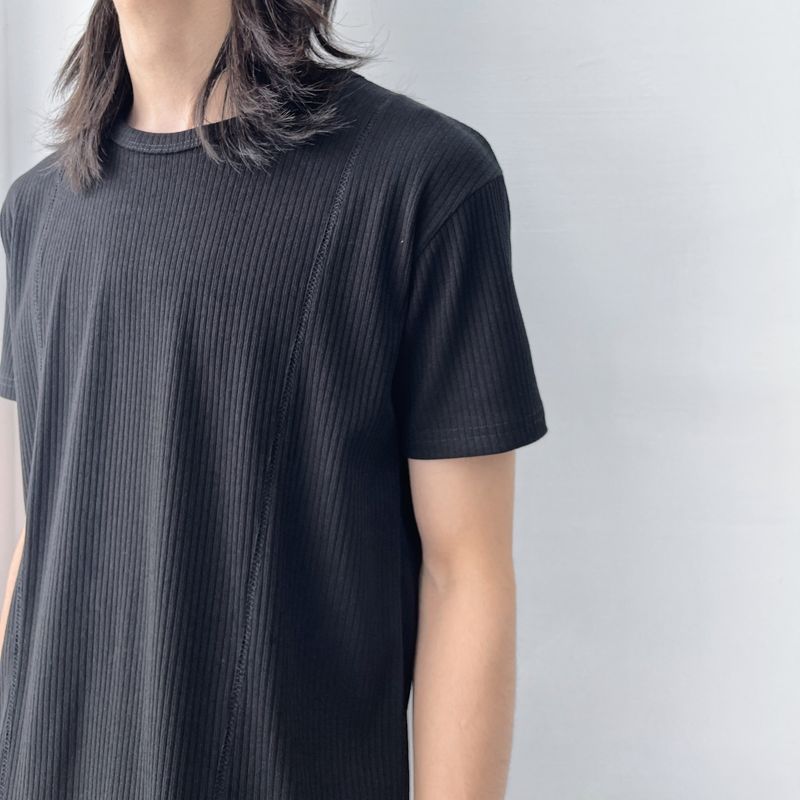 Structured Seam Rib Tee
