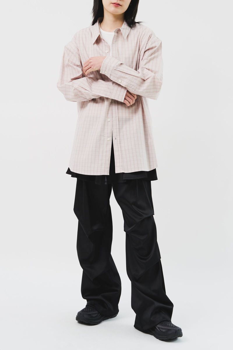 (W) Flow Satin Skirt Pants (2color)