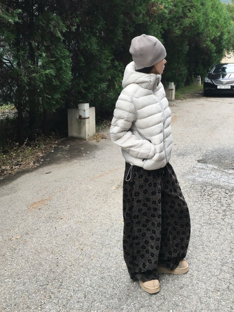 Bloom Velvet Wide Pants (2c)