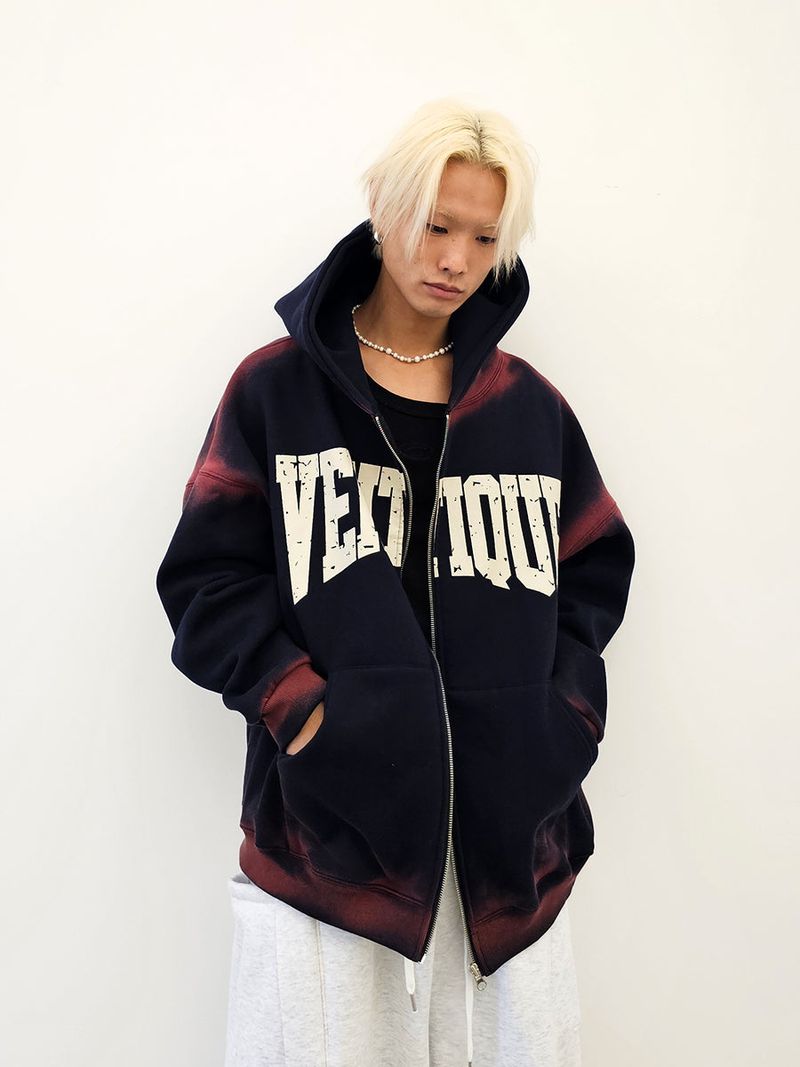 VENTIQUE VTQ Napping hooded zip-up 3colors