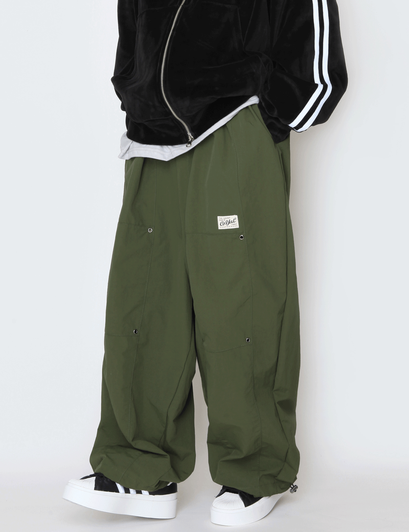 nutellike(ヌテールライク)の「eyelet string nylon pants(Pants)」
