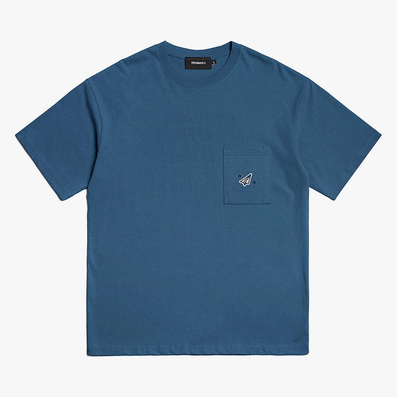 PAPER ICON POCKET TSHIRTS (4COLORS)