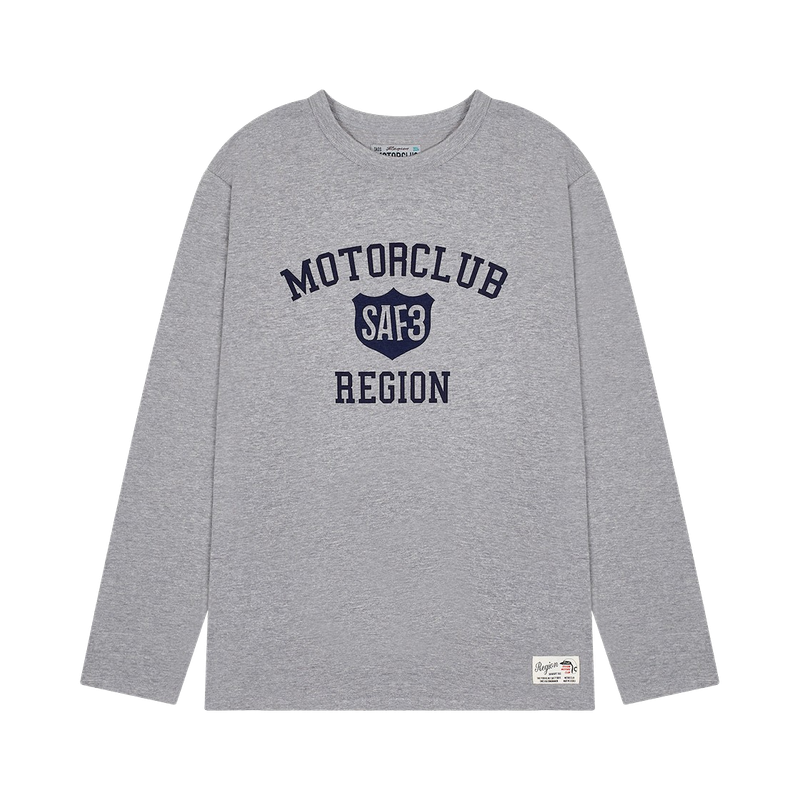 REGION MOTORS CLUB SYMBOL LONG SLEEVE (GRAY)