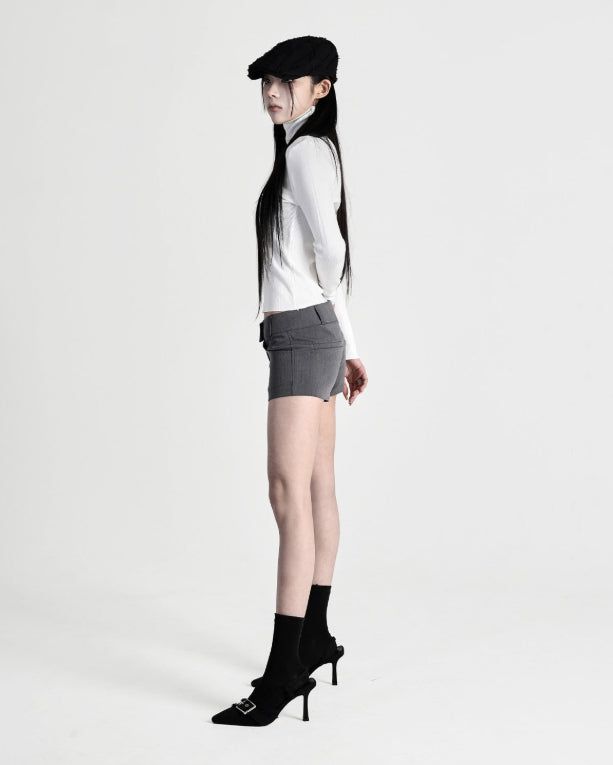 Basic mohair turtle knit