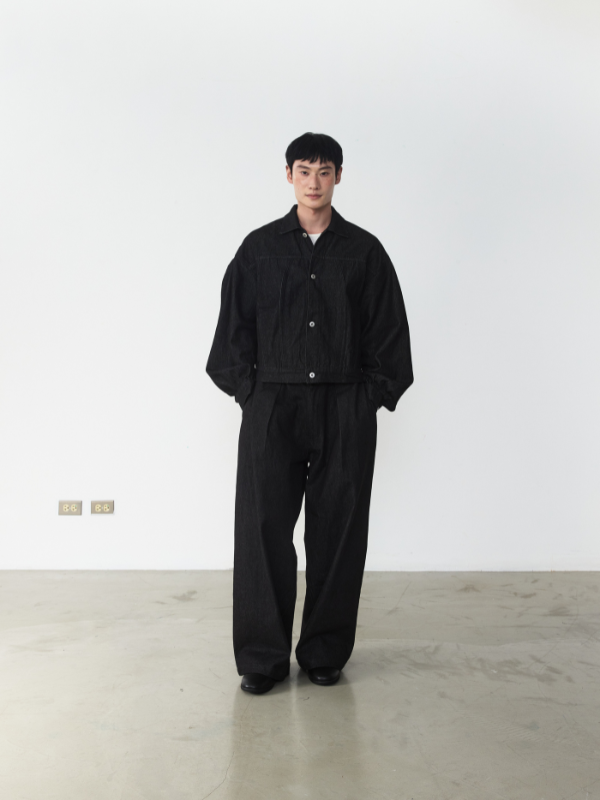 JT3 Structured Stitch Denim Jacket
