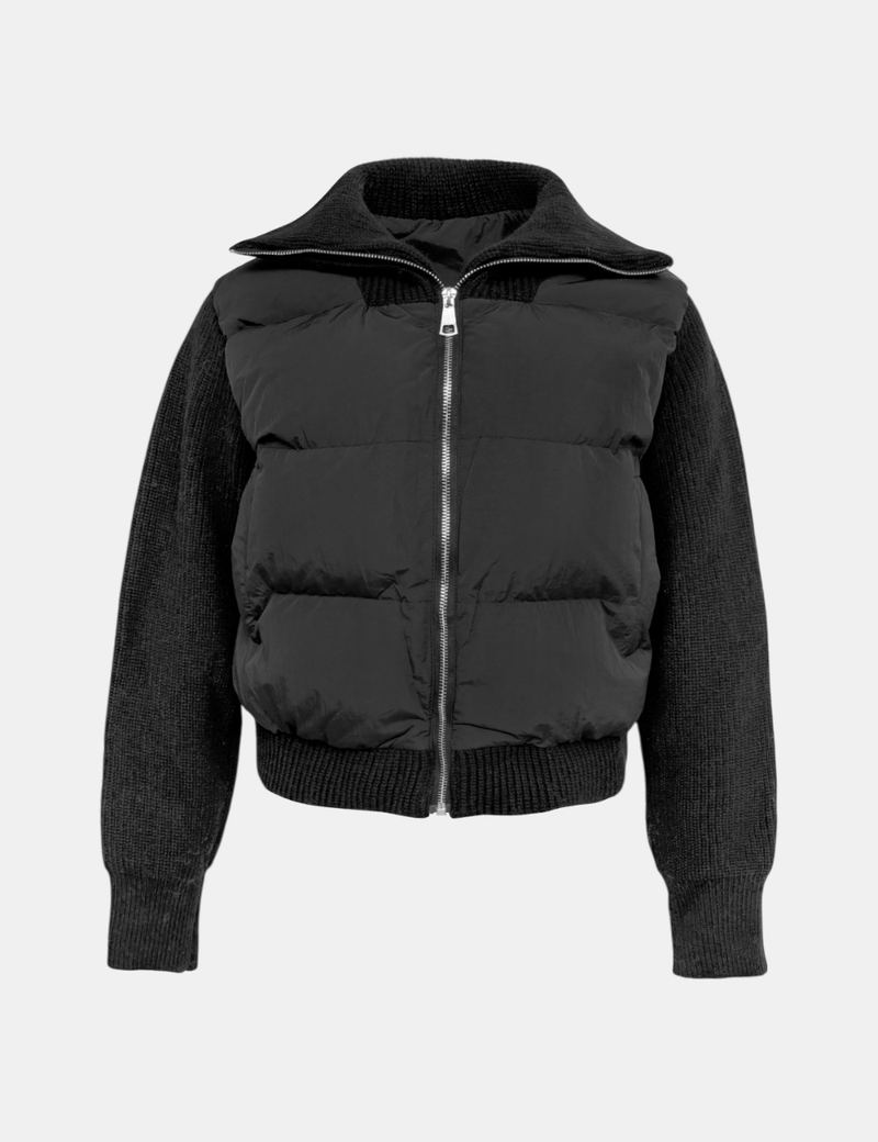 Bagel Knit Padded Jumper