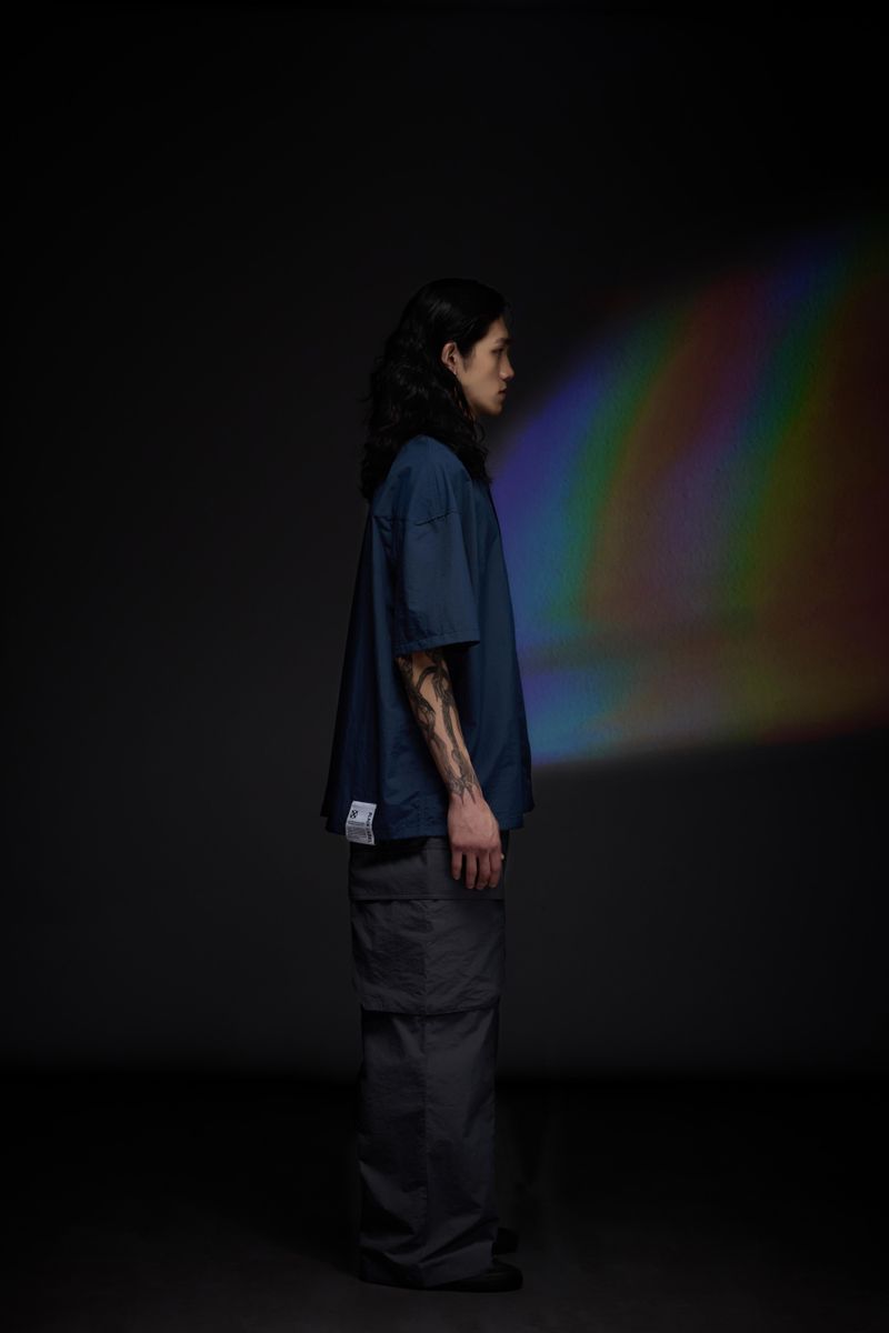 Asymmetric Cargo Pants
