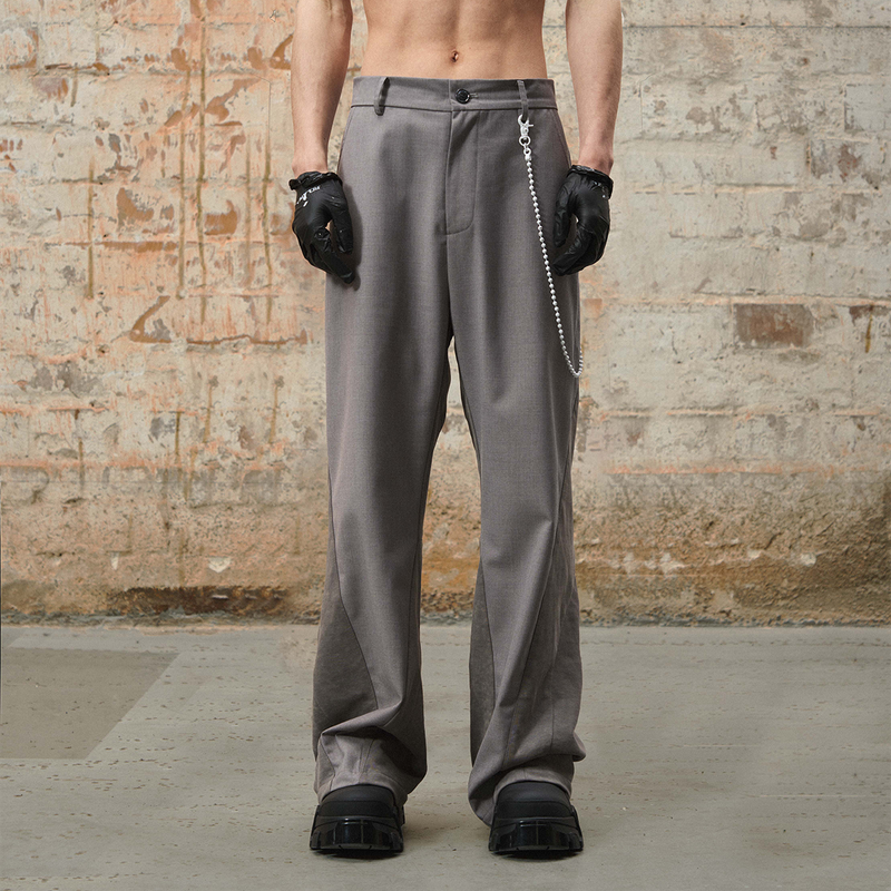 RELABEL（リレーベル）の「RELABEL 24SS ‘Trainmaster’ knitted trousers with linear body structure（Pants）」