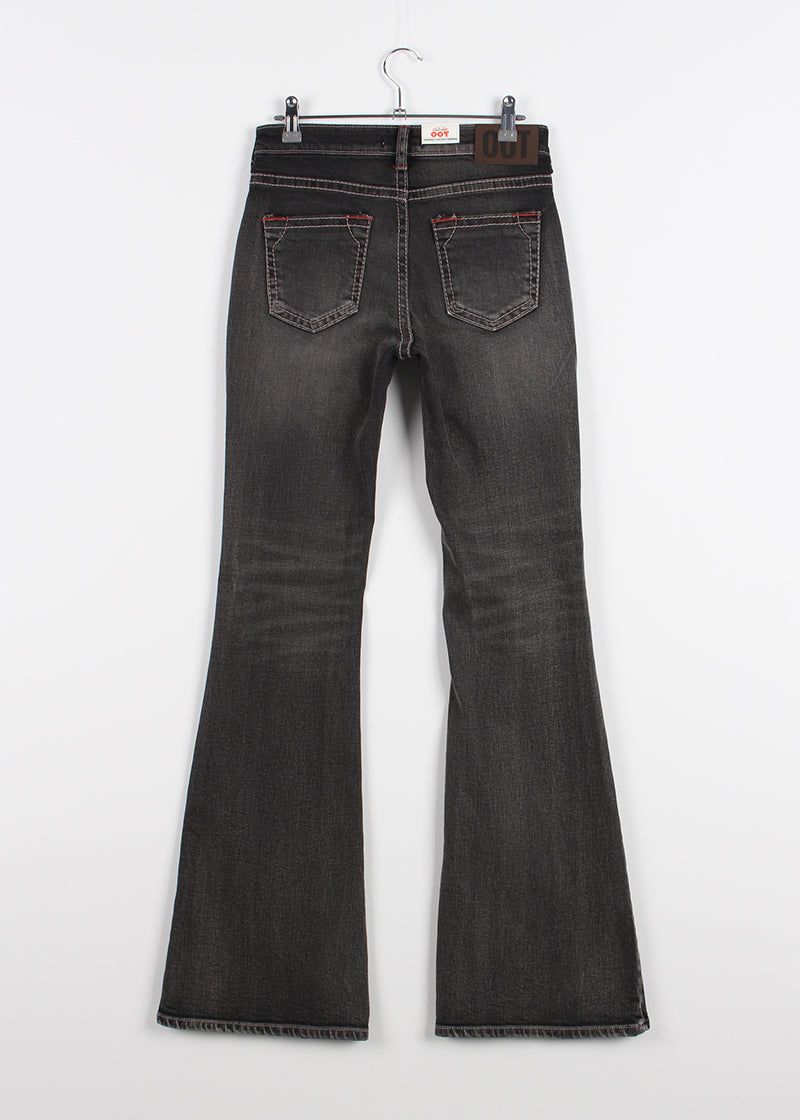 BETTY LOW BOOTS CUT DENIM