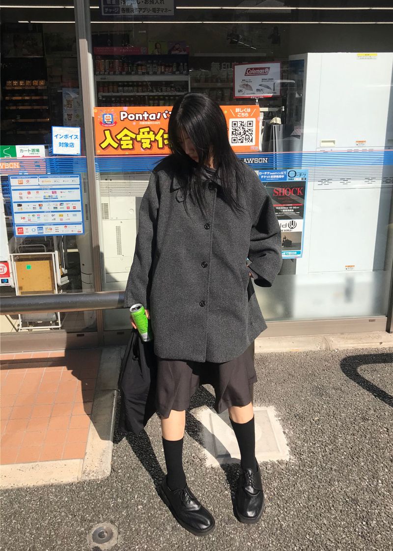  HIGHNECK HALF COAT