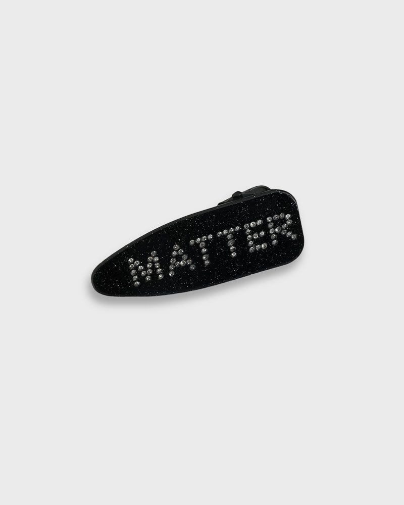 it doesn't matter.(イットダズントマッター)の「MATTER キュービックヘアピン(ブラック / サイド選択可能) (ヘアアクセサリー)」