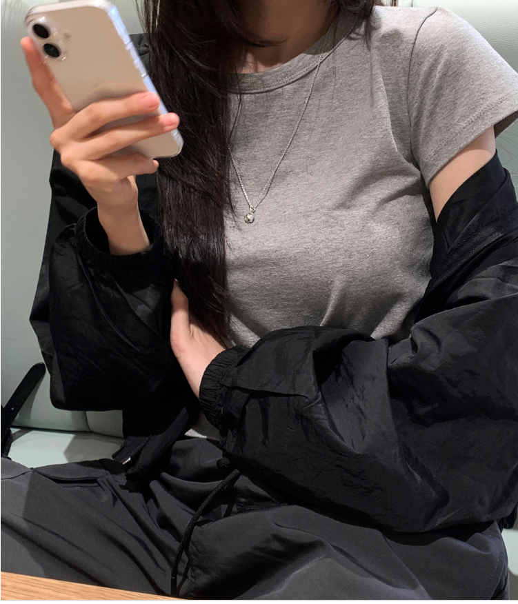 Weekly Better Crop Short Sleeve Tee / 4 colors