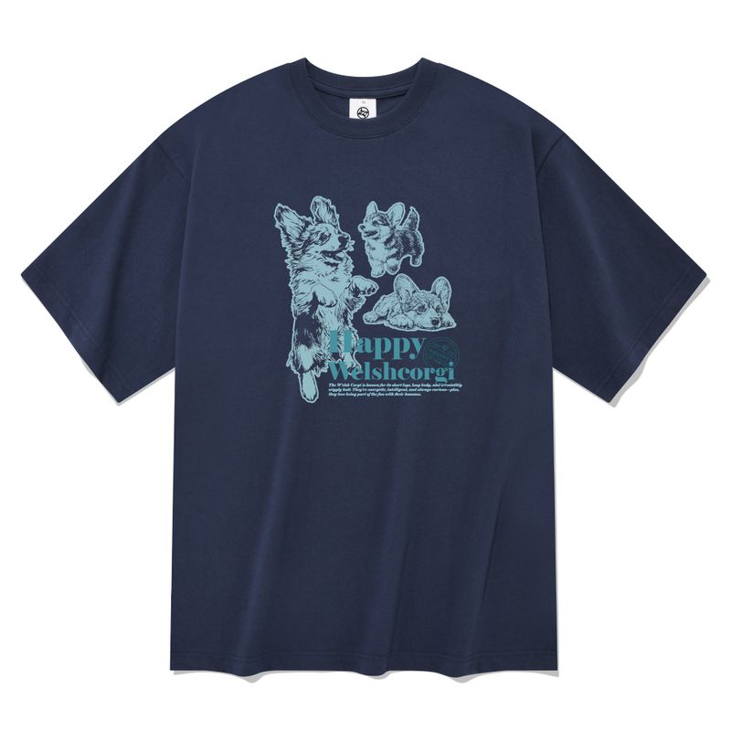 RADINEO(ラディネオ)の「HAPPY WELSHCORGI T-SHIRTS(Tops)」