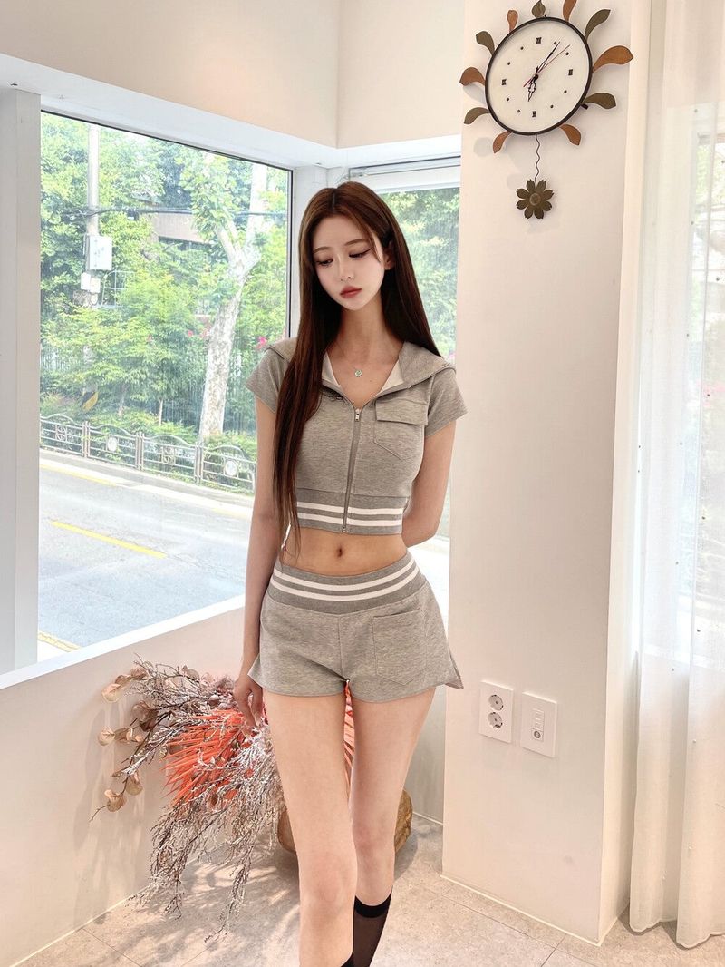 1512. Track Pocket Shorts (2 colors)