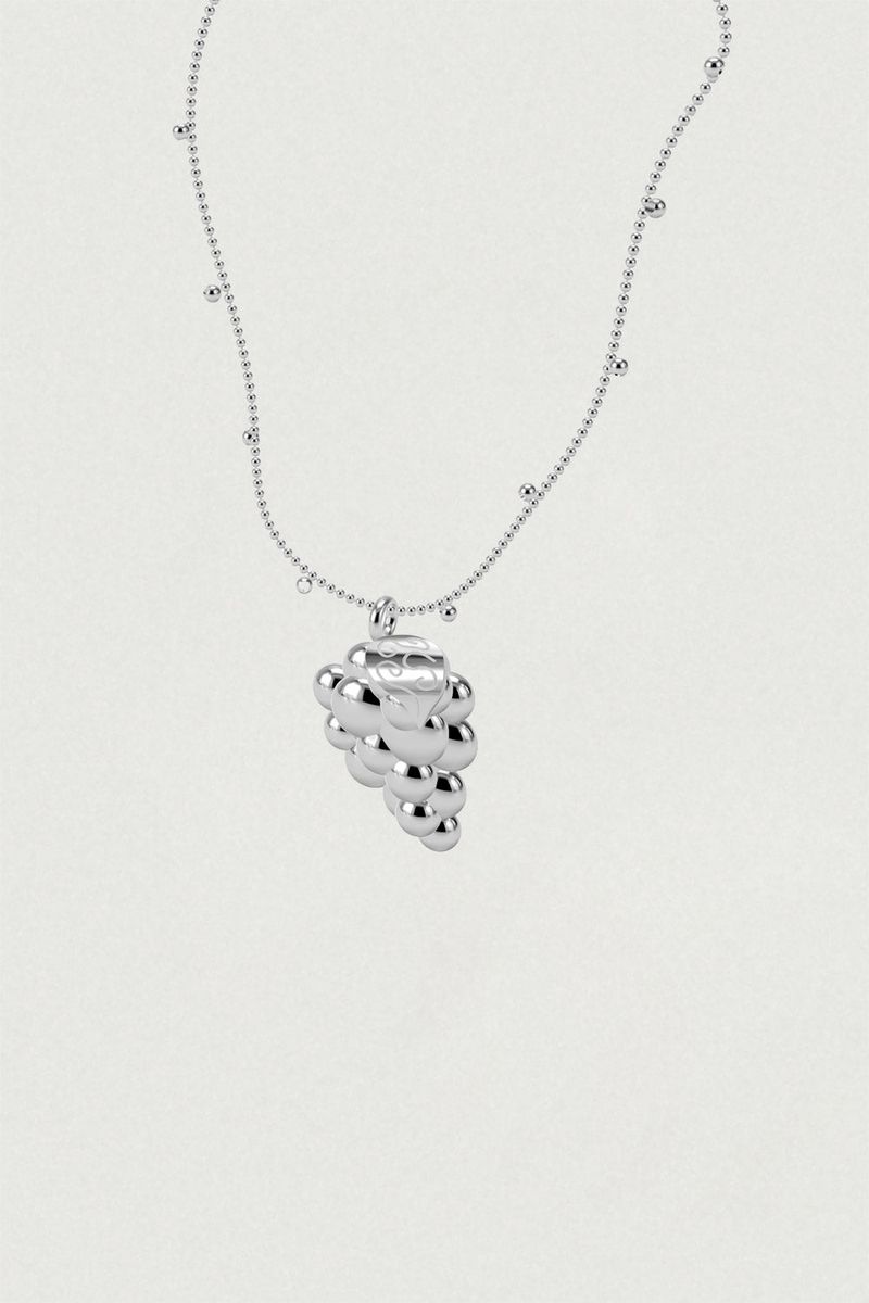 [925SILVER] SWEET GRAPE PENDENT NECKLACE
