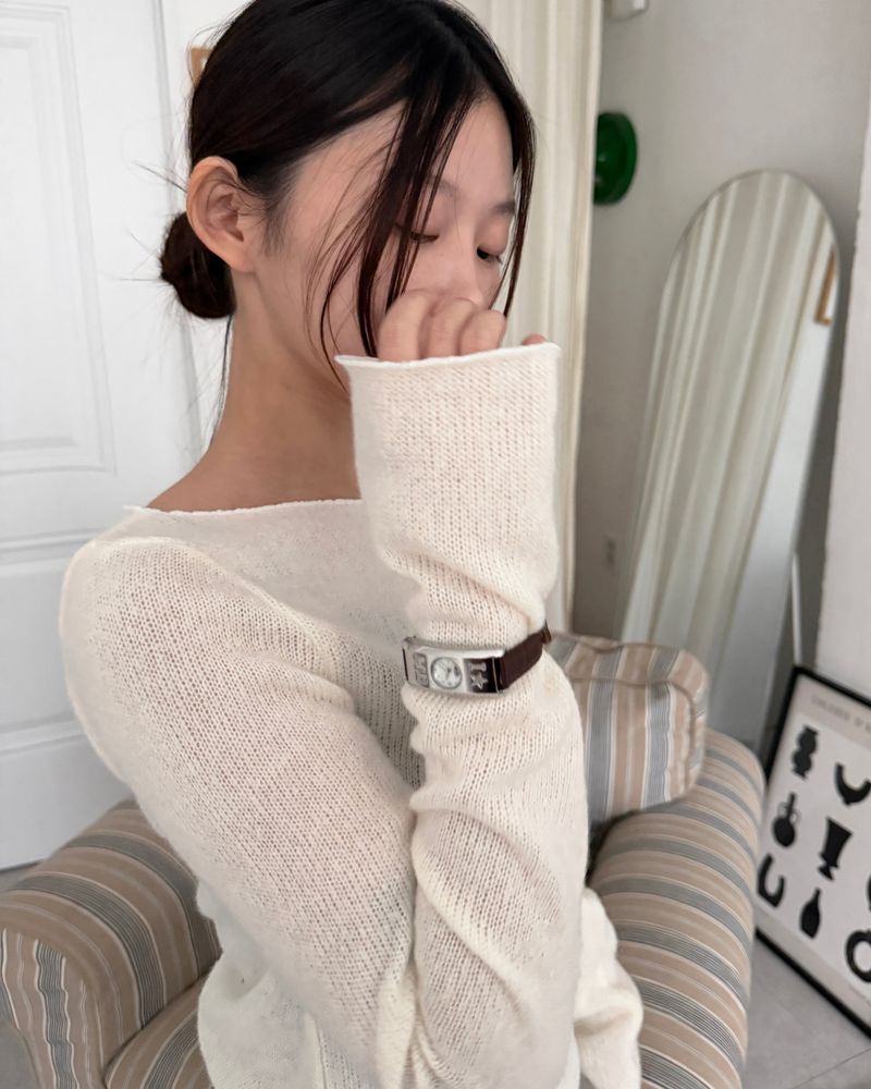 Star Me Leather Watch