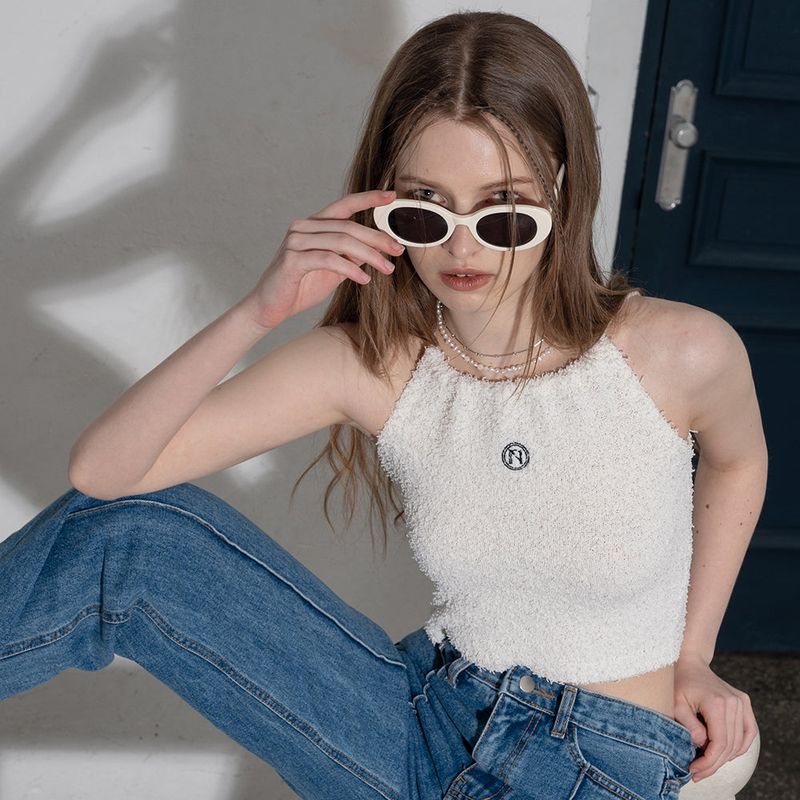 UNUSUALNORMAL（アンユージュアルノーマル）の「2WAY HALTER KNIT（Tops）」