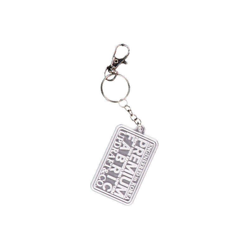 UPDRAFT（アップドラフト）の「[UPDRAFT] LOGO PATCH ACRYLIC PENDENT ACC（Toys/Key Holders）」