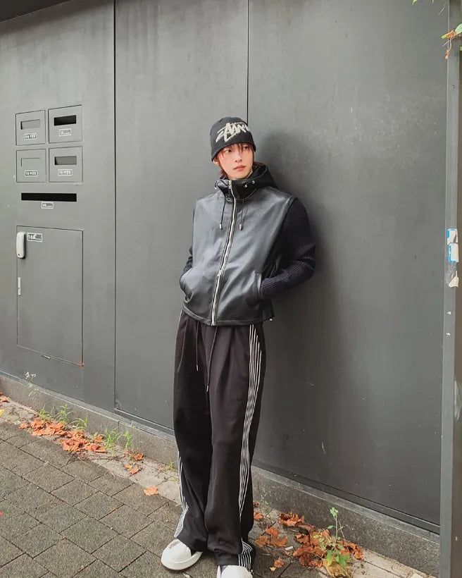 Kevin Track Wide Sweatpants