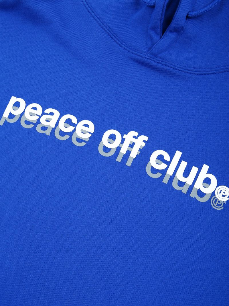 Basic_Logo Hooded Sweatshirt BLUE