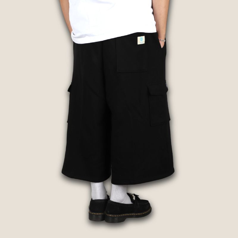 Starboys hakama sweatpants Black