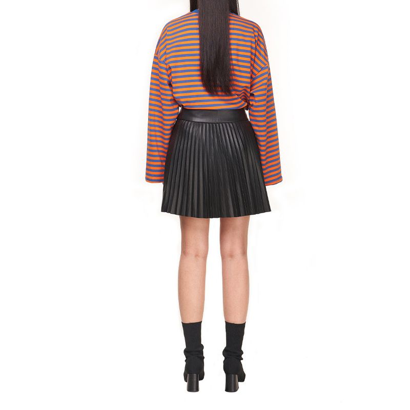 EMBROIDERY STRIPE LONG SLEEVE blue