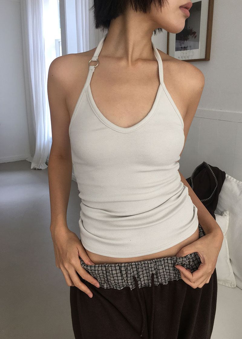 eon(イオエン)の「RING HALTER SLEEVELESS(Tops)」