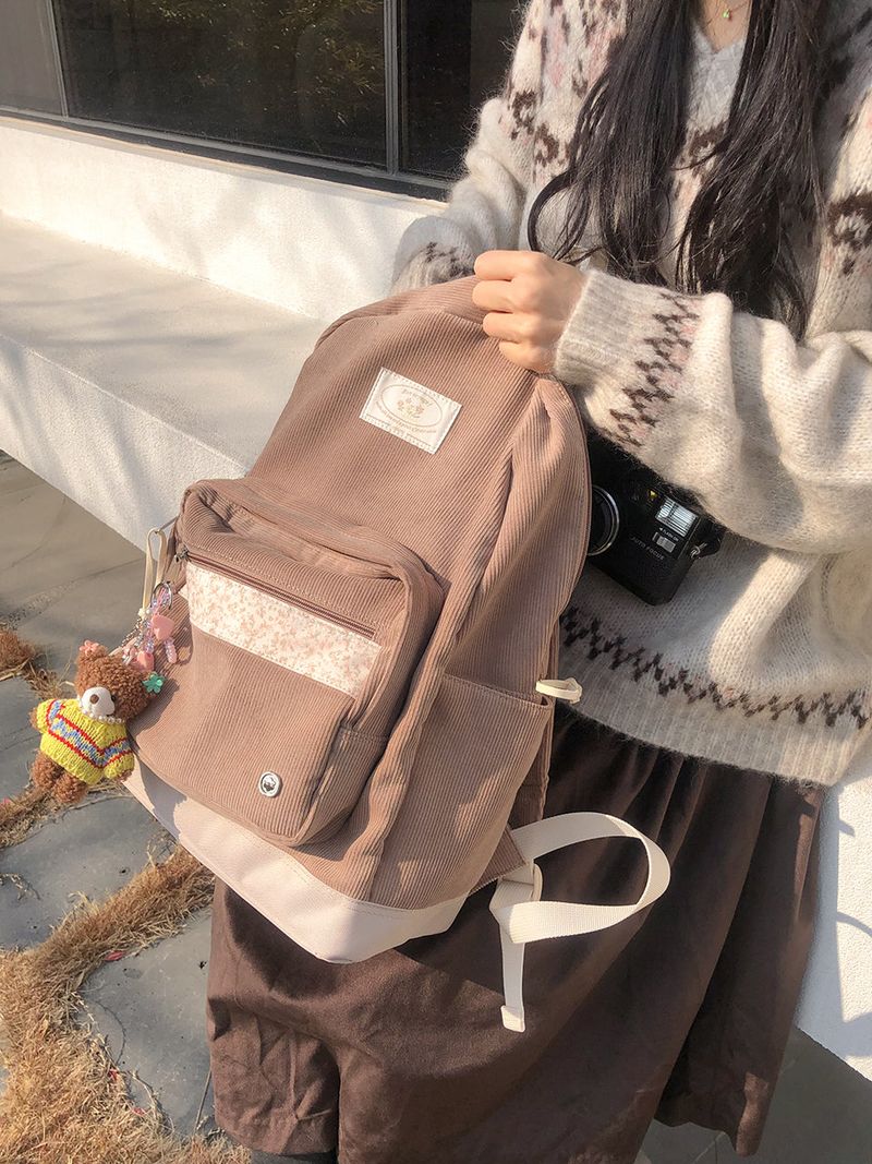 Bon voyage backpack_mocha brown