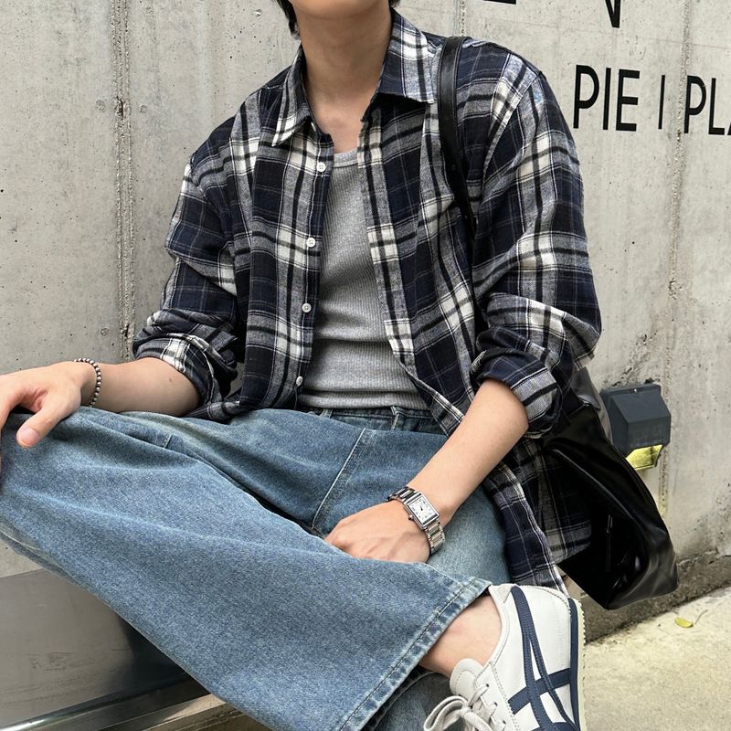 LMN ENF Basic Wide Denim Pants (2 colors)