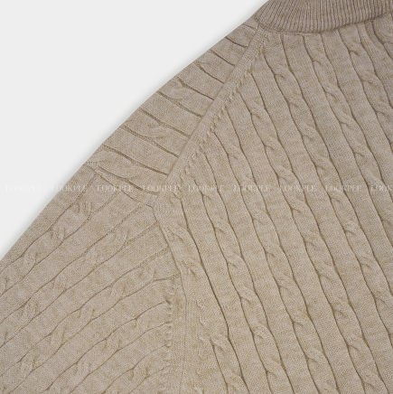 all-day round neck knit cardigan