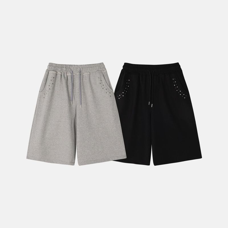 Mayer Stud Bermuda Pants (2color)