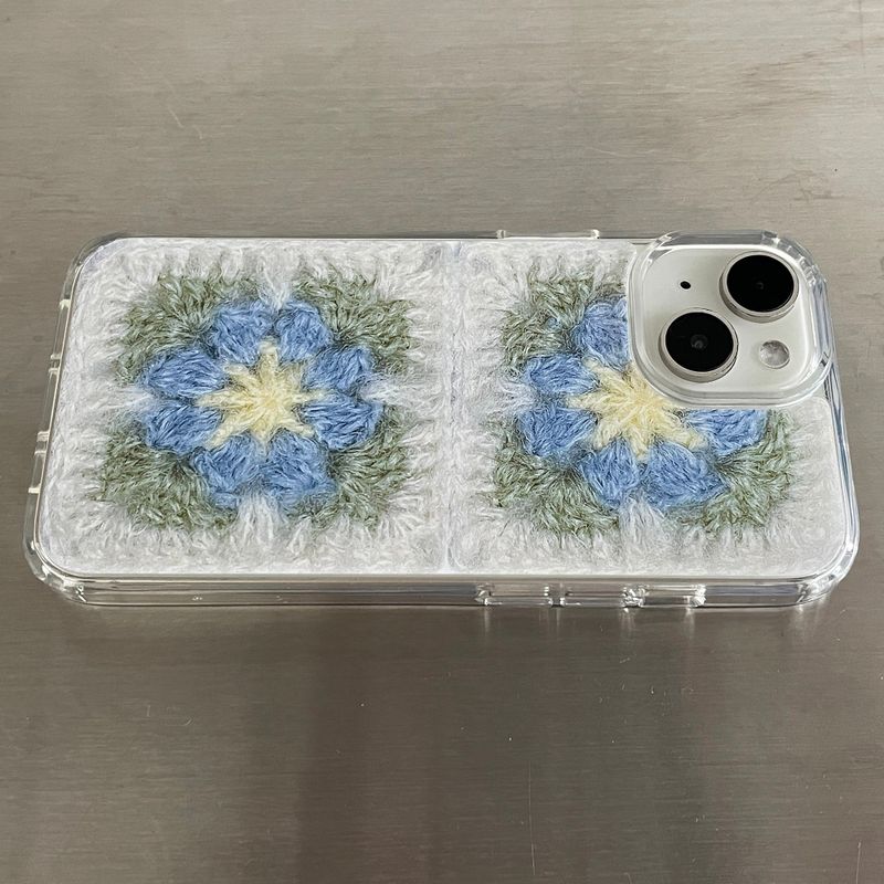 MOTIFS HARD JELL CASE - E - BLUE