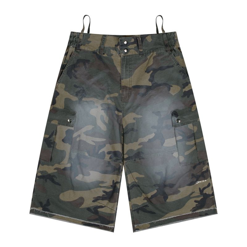 GLACK（グラック）の「GP106 Kneecap Camo Bermuda Pants (CAMO)（Pants）」