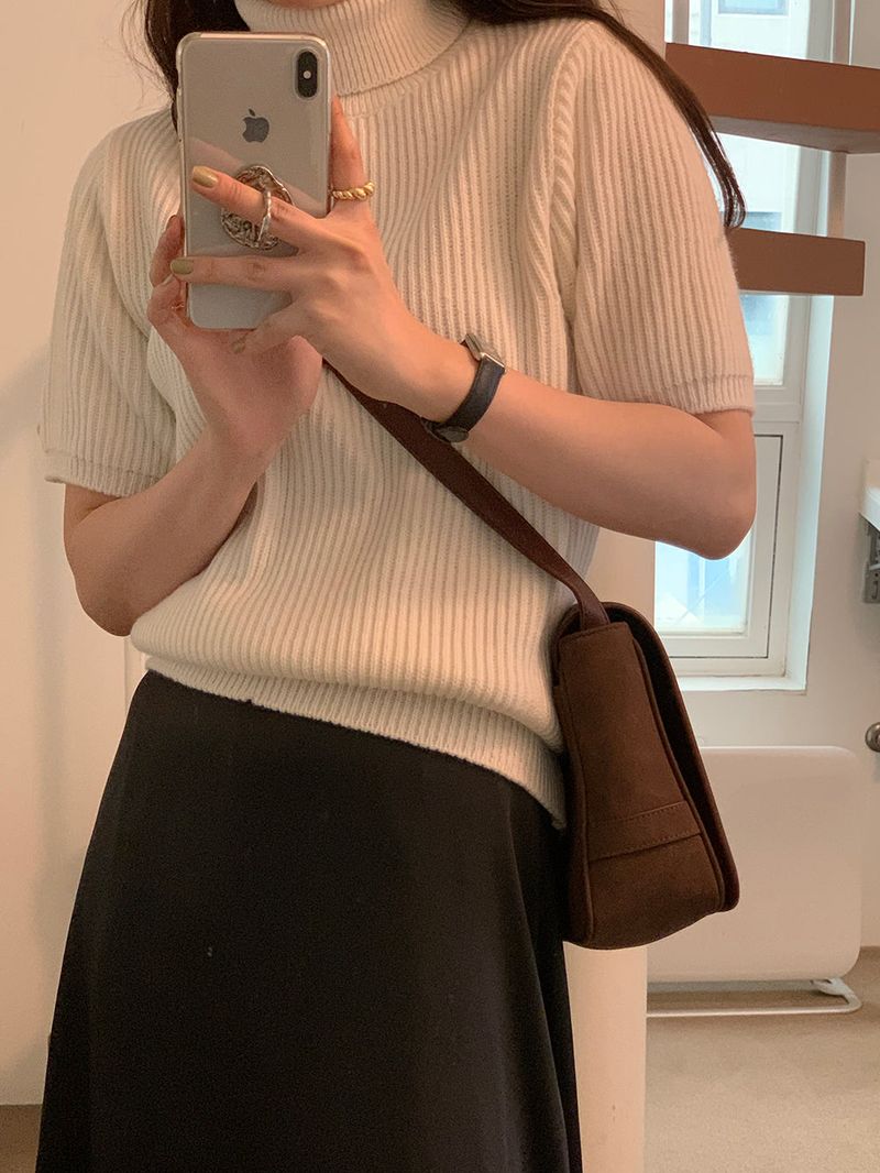 [YELLOMOI] Laurent half polar - knit