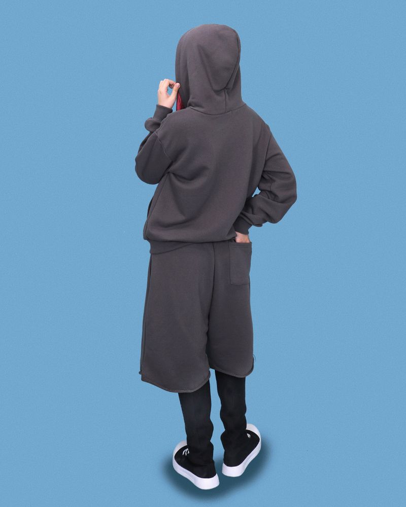 punch half sweat pants (2color)