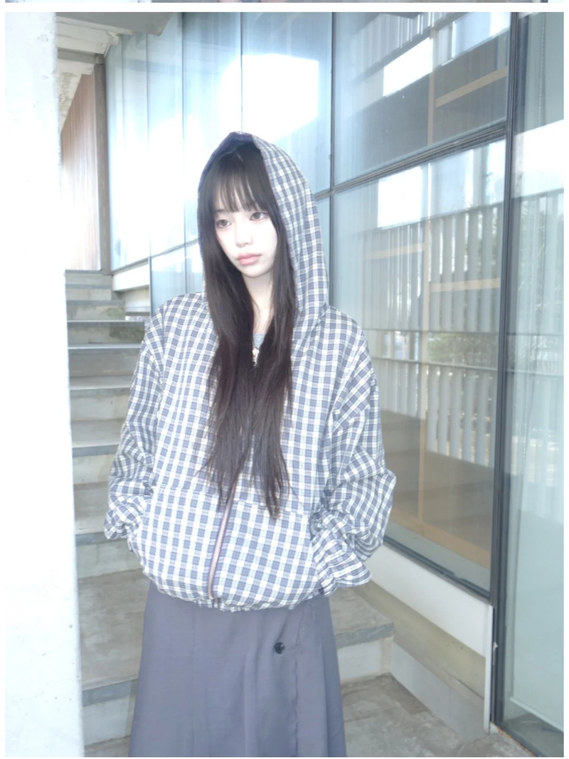 crinkle reversible jacket