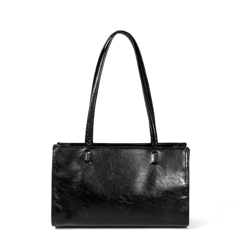 Glossy venti bag_black