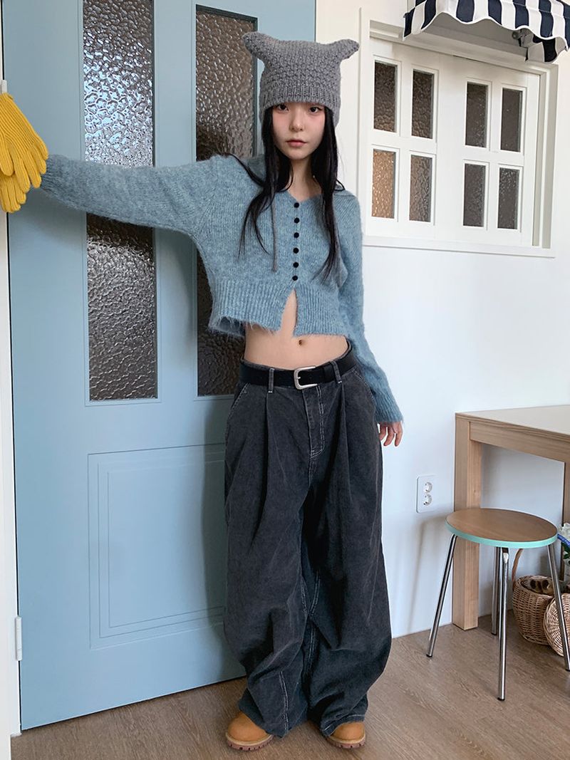 CORDUROY BACK POCKET PANTS (2C)