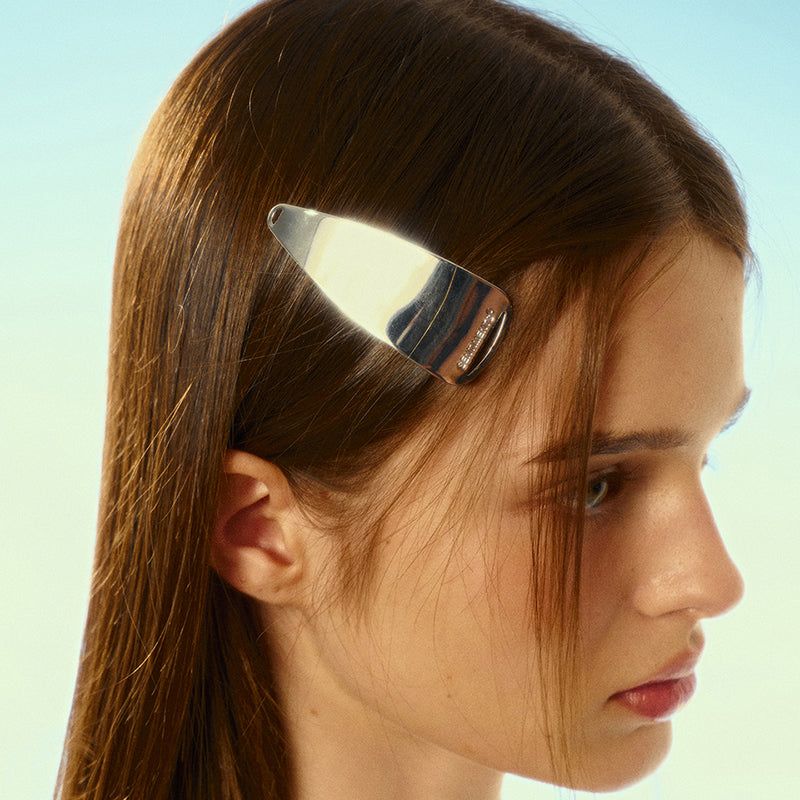 SENTIMENTS（サンティマン）の「NO.515 [SILVER] SLEEK TRIANGLE HAIR PIN（Hair Accessories）」