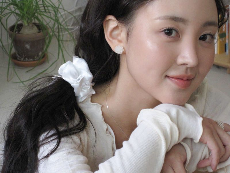 [925 Silver] Lotus Earrings