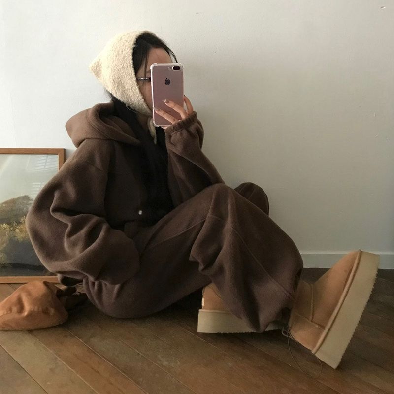 [BELLIDE MADE] fleece wide training setup