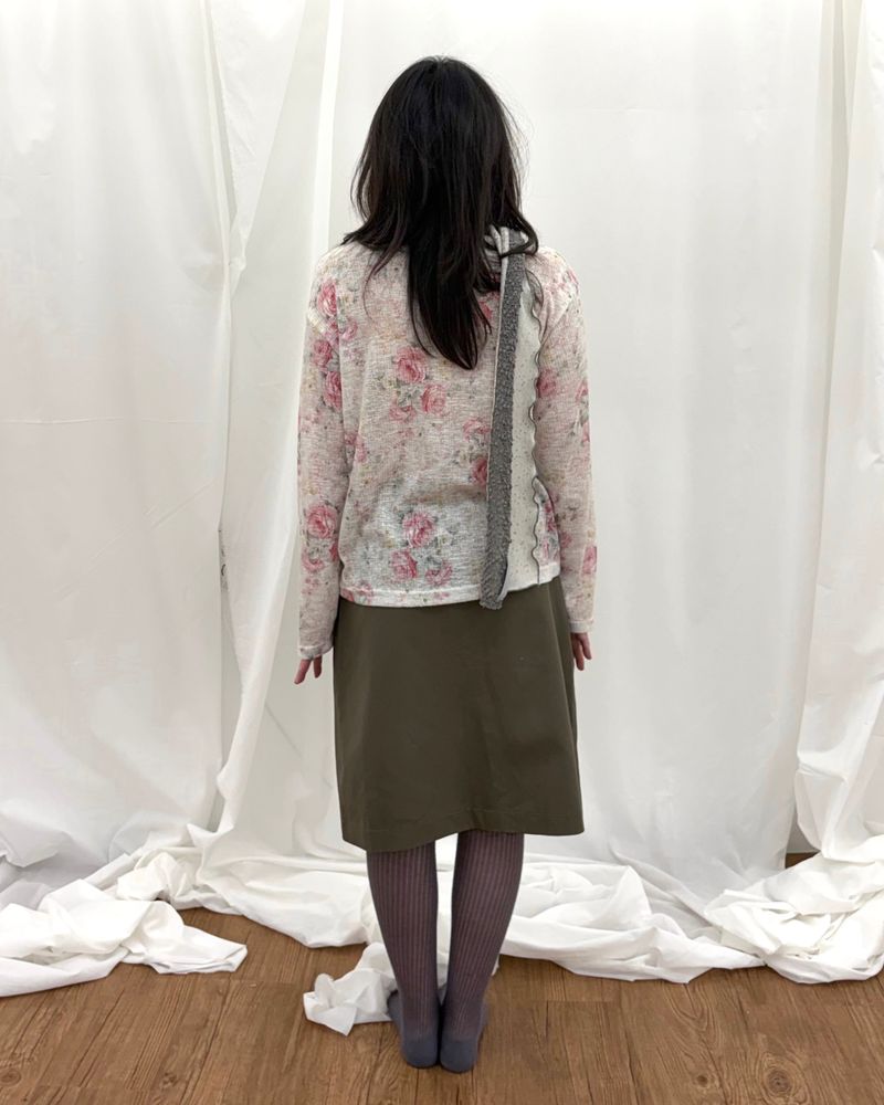 Hazy Button Skirt (2colors)