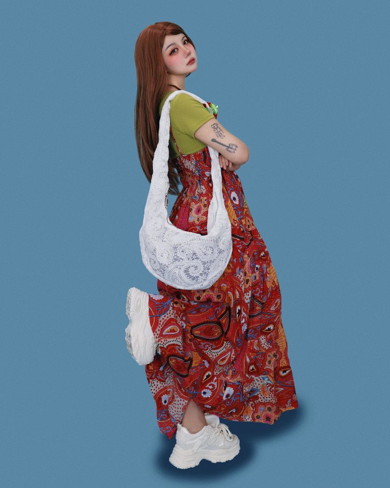 bobo lace shoulder bag